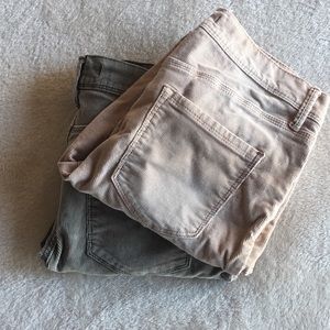 FREE PEOPLE Corduroy Crop Jeans